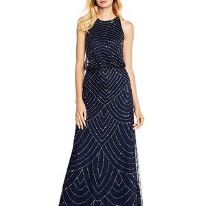 NWT BHLDN Adrianna Papell Madigan Art Deco Dress